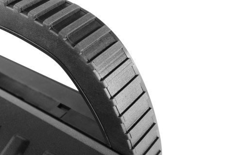 Digitus | Podnóżek | Ruch wahadłowy, maksymalne obciążenie 10 kg, ergonomiczna konstrukcja | Czarny | Czarny