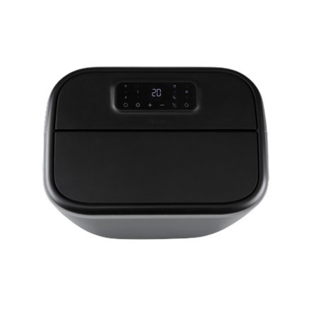 Duux | Inteligentny klimatyzator przenośny | Północ | Liczba prędkości 3 | Funkcja ogrzewania | Jasnoszary / Czarny