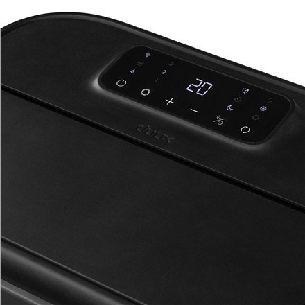 Duux | Inteligentny klimatyzator przenośny | Północ | Liczba prędkości 3 | Szary/czarny