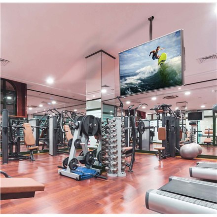 EDBAK | Uchwyt sufitowy | CMS21 | 40-75 " | Maksymalna waga (udźwig) 60 kg | Czarny