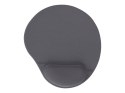 Gembird | MP-GEL-GR Żelowa podkładka pod mysz z podpórką pod nadgarstek, szara Wygodna | Żelowa podkładka pod mysz | Szara
