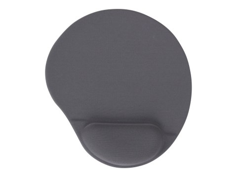 Gembird | MP-GEL-GR Żelowa podkładka pod mysz z podpórką pod nadgarstek, szara Wygodna | Żelowa podkładka pod mysz | Szara
