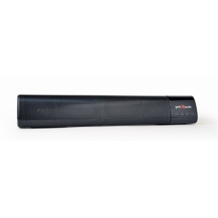 Gembird | Soundbar Bluetooth | SPK-BT-BAR400-01 | 2 x 5 W | Bluetooth | Czarny | Przenośny | Połączenie bezprzewodowe