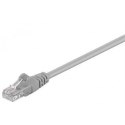 Goobay | CAT 5e | Kabel sieciowy | Skrętka nieekranowana (UTP) | Męski | RJ-45 | Męski | RJ-45 | Szary | 15 m