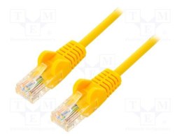 Goobay | CAT 6 | Kabel krosowy | Skrętka nieekranowana (UTP) | Męski | RJ-45 | Męski | RJ-45 | Żółty | 0,25 m