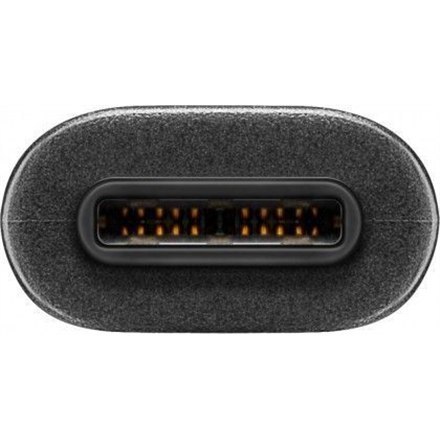 Goobay | Kabel USB-C | Męski | 24-pinowy USB-C | Męski | Czarny | 24-pinowy USB-C | 3 m