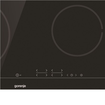 Gorenje | ECT641BSC | Hob | Vitroceramic | Number of burners/cooking zones 4 | Touch | Timer | Black | Display