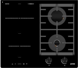 Gorenje | GCI691BSC | Hob | Induction and gas | Number of burners/cooking zones 4 | Rotary knobs | Timer | Black