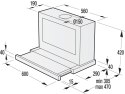 Gorenje | Hood | BHP623E8X | Energy efficiency class B | Telescopic | Width 60 cm | 610 m³/h | Mechanical control | Stainless st