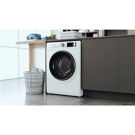 Hotpoint | NM11 846 WS A EU N | Washing machine | Energy efficiency class A | Front loading | Washing capacity 8 kg | 1400 RPM |
