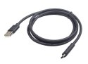 Kabel Cablexpert | USB-C | Męski | 4-pinowy USB typu A | Męski | 24-pinowy USB-C | 1 m | Czarny