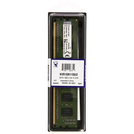 Kingston | 4 GB | DDR3 | 1600 MHz | PC/serwer | Zarejestrowany Nie | ECC Nie
