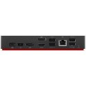 Lenovo ThinkPad Universal USB-C Smart Dock powered by Microsoft Azure Sphere (Max displays: 3/Max resolution: 4K/60Hz/Supports:
