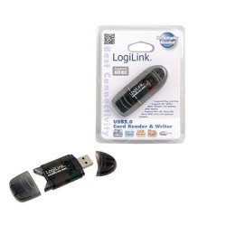 Logilink | Cardreader USB 2.0 Stick zewnętrzny dla MMC, RS-MMC, SD i SD HC