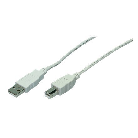 Logilink | Kabel USB | Męski | 4-pinowy USB Typ B | Męski | 4-pinowy USB Typ A | 1,8 m