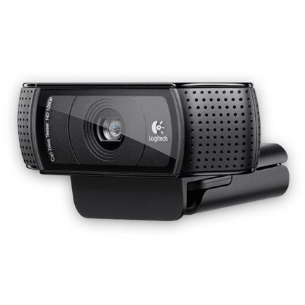 Logitech C920 Black, do 1920 x 1080 pikseli, 720p, 1080p, USB 2.0, port USB