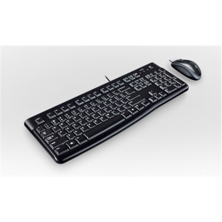 Logitech | LGT-MK120-US | Keyboard and Mouse Set | Wired | Mouse included | US | Black | USB Port | International EER