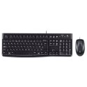 Logitech | LGT-MK120-US | Keyboard and Mouse Set | Wired | Mouse included | US | Black | USB Port | International EER