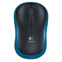 Logitech | Mysz | M185 | Bezprzewodowa | Niebiesko-czarna