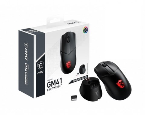 MSI | Clutch GM41 Lightweight | Optical | Gaming Mouse | Black | Yes