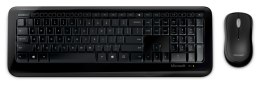 Microsoft | Black | Keyboard and mouse 850 with AES | PY9-00015 | Keyboard and Mouse Set | Wireless | Mouse included | Batteries
