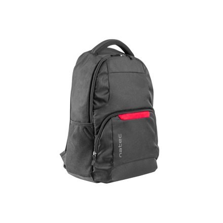Natec | Laptop Backpack Eland | NTO-1386 | Plecak | Czarny | 15,6" | Pasek na ramię