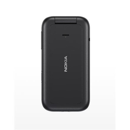 Nokia | 2660 Flip | Czarny | 2,8 " | TFT LCD | 240 x 320 | Unisoc | 0,128 GB | Dual SIM | Nano-SIM | Tak | Aparat główny 0,3 MP