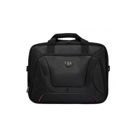 PORT DESIGNS | Pasuje do rozmiaru 15,6 " | Courchevel | Messenger - Briefcase | Czarny | Pasek na ramię