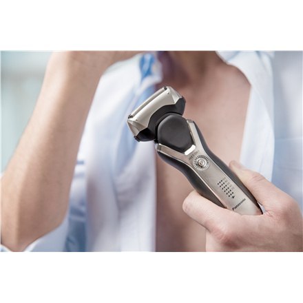 Panasonic | Shaver | ES-RT67-S503 | Wet & Dry | Li-Ion | Black/ silver