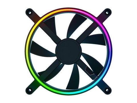 Razer | Kunai Chroma RGB 140mm LED | Wydajny wentylator PWM - 3-pak | Hydrauliczny