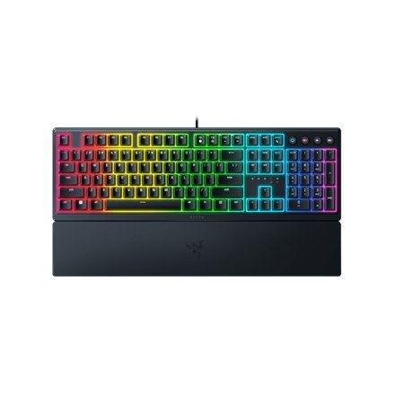 Razer | Ornata V3 | Klawiatura dla graczy | Podświetlenie LED RGB | USA | Czarna | Przewodowa | m | Mecha-Membrana