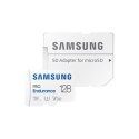 Samsung | PRO Endurance | MB-MJ128KA/EU | 128 GB | Karta pamięci microSD | Pamięć flash klasy U3, V30, Class 10 | Adapter SD