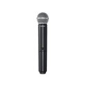 Shure | Tak | Bezprzewodowy podwójny system wokalny z dwoma SM58 | BLX288E/SM58 | Czarny | W | Połączenie bezprzewodowe