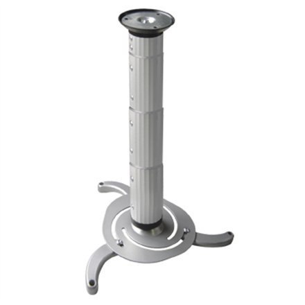 Sunne | Uchwyt sufitowy do projektora | Obracanie, pochylanie | Maksymalna waga (udźwig) 10 kg | Srebrny