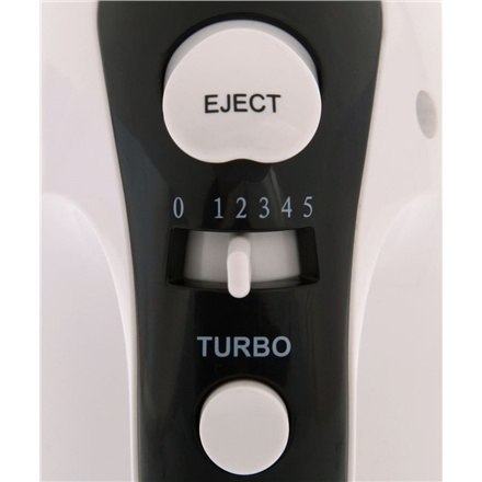 Adler | AD 4205 b | Mikser | Mikser ręczny | 300 W | Liczba prędkości 5 | Tryb Turbo | Biały/czarny