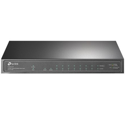 TP-LINK | Switch | TL-SG1210P | Niezarządzalny | Desktop | Porty 1 Gb/s (RJ-45) ilość 1 | Porty SFP ilość 1 | Porty PoE ilość |