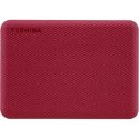 Toshiba | Canvio Advance | HDTCA10ER3AA | 1000 GB | 2,5 " | USB 3.2 Gen1 | Czerwony