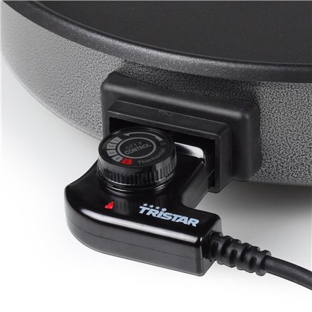 Tristar | PZ-2964 | Wielofunkcyjna patelnia grillowa | Grill | Średnica 40 cm | 1500 W | Pokrywa w zestawie | Stały uchwyt | Cza