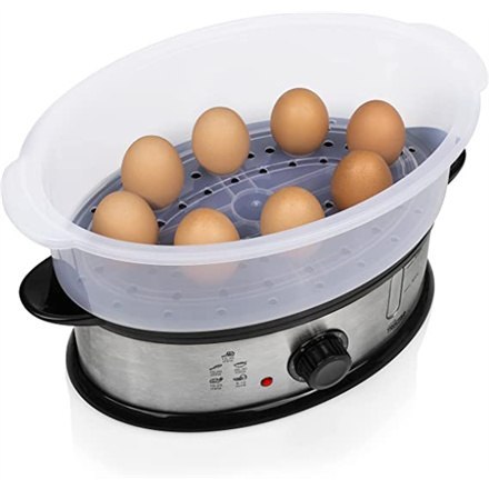 Tristar | Parowar spożywczy | VS-3914 | Srebrny | 1200 W | Pojemność 11 L | Liczba koszy 3