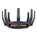 Asus | AX6000 Dual Band Router | RT-AX89X | 802.11ax | 4804+1300 Mbit/s | 10/100/1000 Mbit/s | Porty Ethernet LAN (RJ-45) 8 | Ob