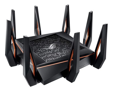 Asus | GT-AX11000 Tri-band WiFi Gaming Router | ROG Rapture | 802.11ax | 4804+1148 Mbit/s | 10/100/1000 Mbit/s | Porty Ethernet