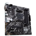 Asus | PRIME B550M-K | Gniazda pamięci 4 | Chipset AMD B | Micro ATX | Rodzina procesorów AMD | Gniazdo procesora AM4 | DDR4