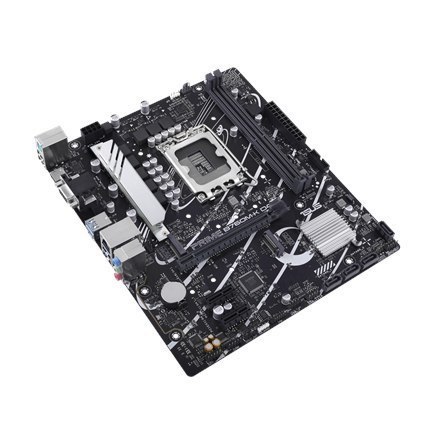 Asus PRIME B760M-K D4 Rodzina procesorów Intel, Gniazdo procesora LGA1700, DDR4 DIMM, Gniazda pamięci 2, Obsługiwane interfejsy