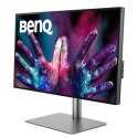 Benq | PD3220U | 31,5 " | IPS | UHD | 3840 x 2160 | 16:9 | 5 ms | 250 cd/m² | Szary | Porty HDMI w ilości 2 | 60 Hz