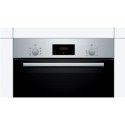 Bosch | HBF113BR1S | Piekarnik | 66 L | Wielofunkcyjny | Ręczny | Elektroniczny | Funkcja pary | Tak | Wysokość 59,5 cm | Szerok
