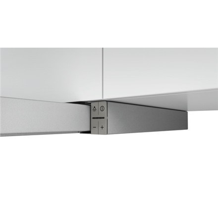 Bosch | Hood Serie 4 | DFM064A53 | Energy efficiency class A | Telescopic | Width 60 cm | 270 m³/h | Push Buttons | Silver | LED