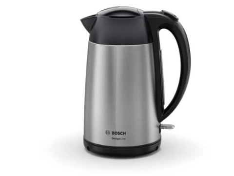 Bosch | Kettle | DesignLine TWK3P420 | Electric | 2400 W | 1.7 L | Stainless steel | 360° rotational base | Stainless steel/Blac