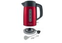 Bosch | Kettle | DesignLine TWK4P434 | Electric | 2400 W | 1.7 L | Stainless steel | 360° rotational base | Red/Black
