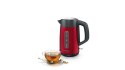 Bosch | Kettle | DesignLine TWK4P434 | Electric | 2400 W | 1.7 L | Stainless steel | 360° rotational base | Red/Black