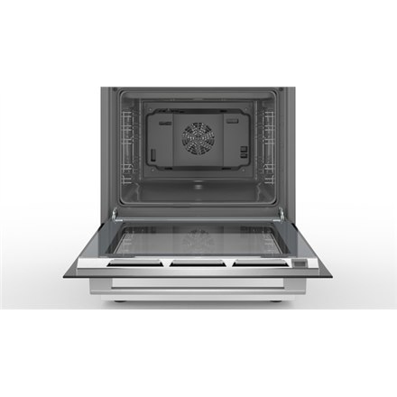 Bosch | Kuchenka | HLS79W321U Serie 6 | Typ płyty indukcyjna | Typ piekarnika elektryczny | Biały | Szerokość 60 cm | Grillowani